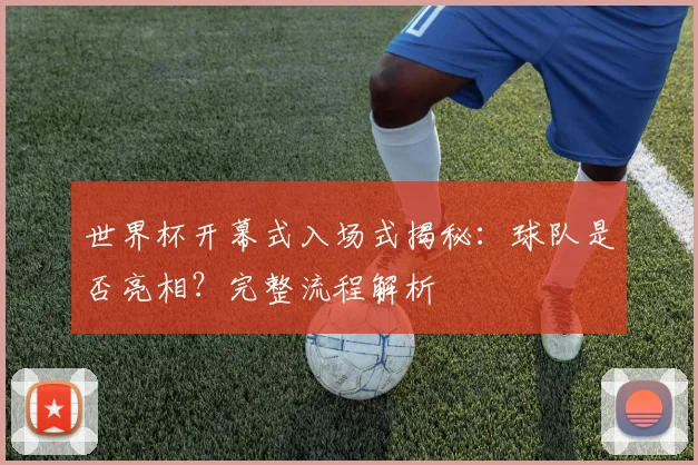 世界杯开幕式入场式揭秘:球队是否亮相?完整流程解析